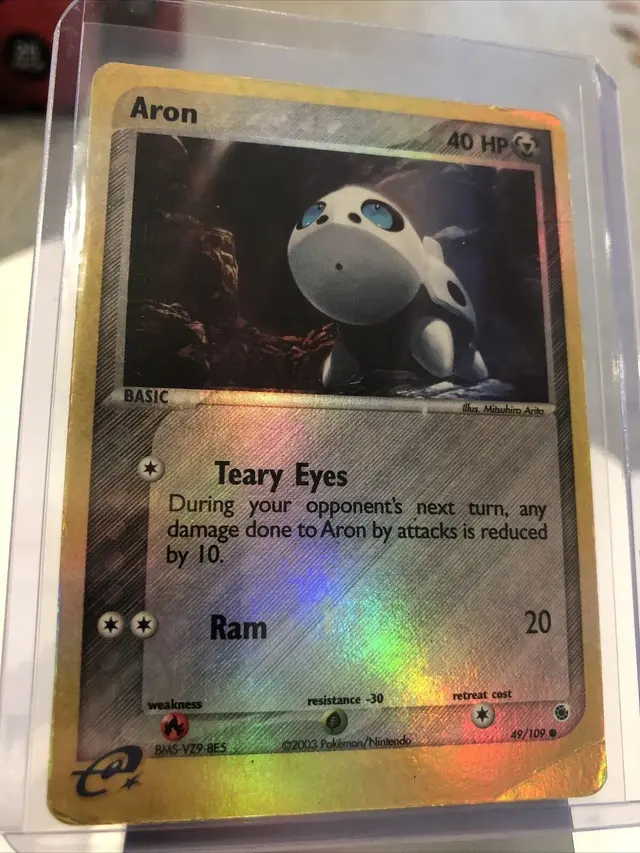 Aron [Reverse Holo] - Pokemon Ruby & Sapphire #49