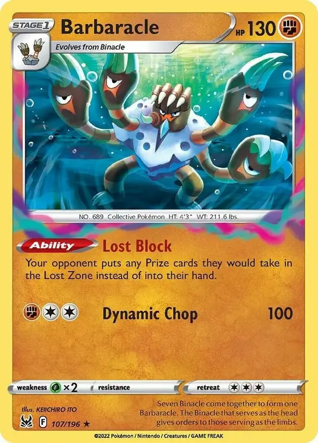 Barbaracle [Reverse Holo]
