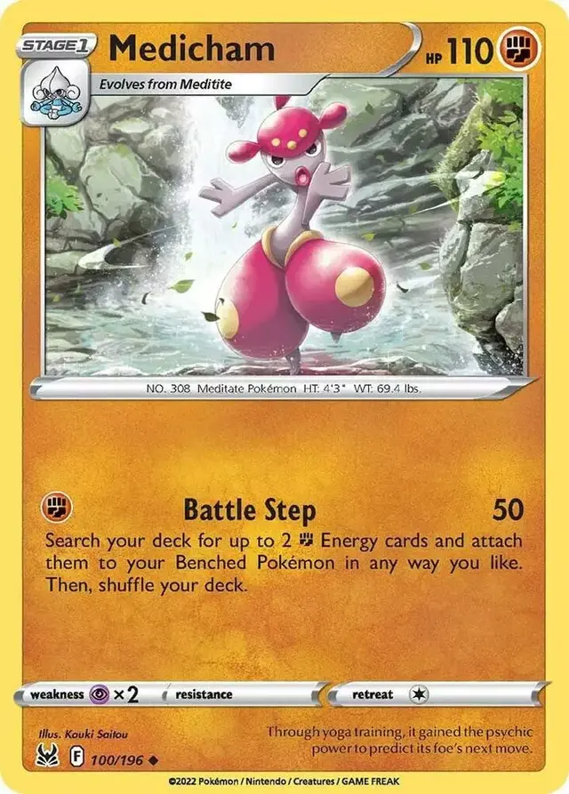 Medicham [Reverse Holo]