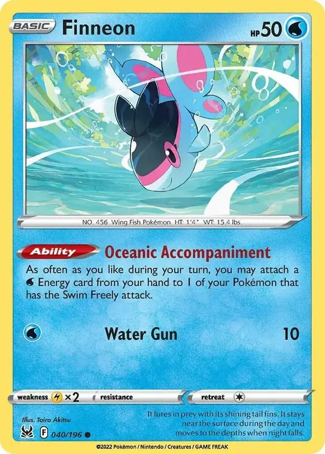 Finneon - Pokemon Lost Origin #40