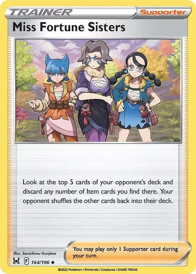 Miss Fortune Sisters [Reverse Holo]