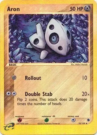 Aron - Pokemon Ruby & Sapphire #25