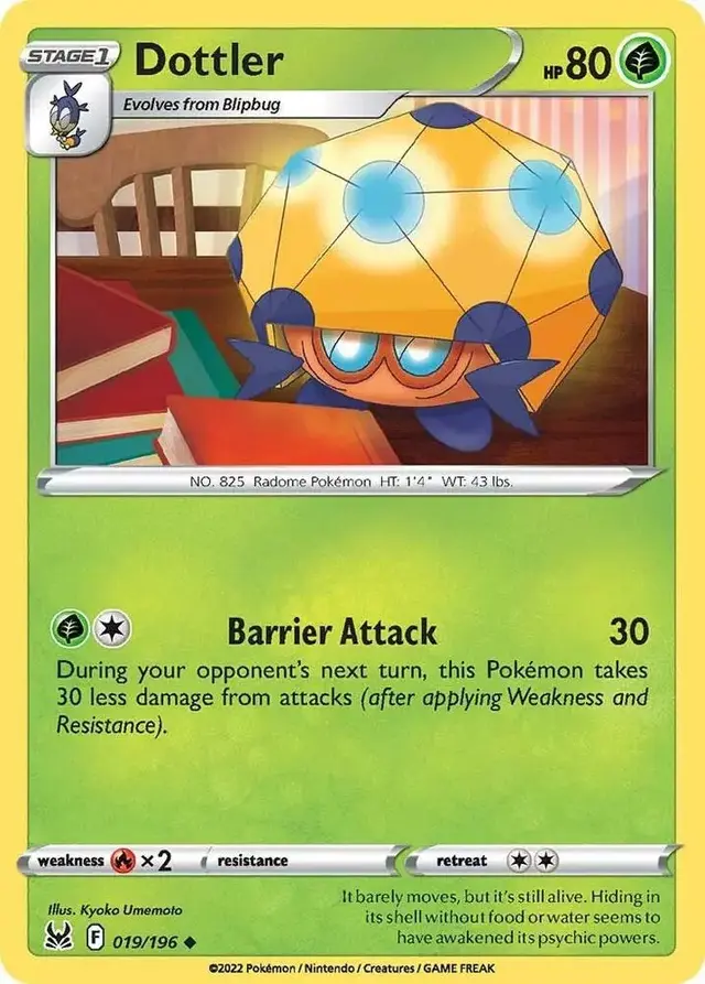 Dottler - Pokemon Lost Origin #19