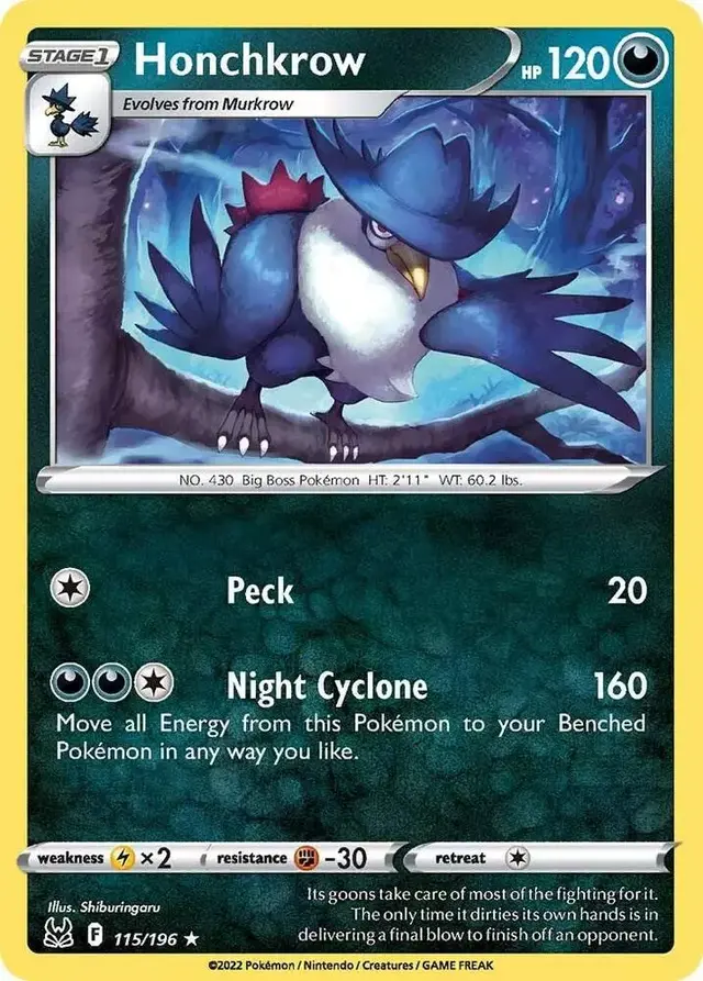 Honchkrow [Reverse Holo]