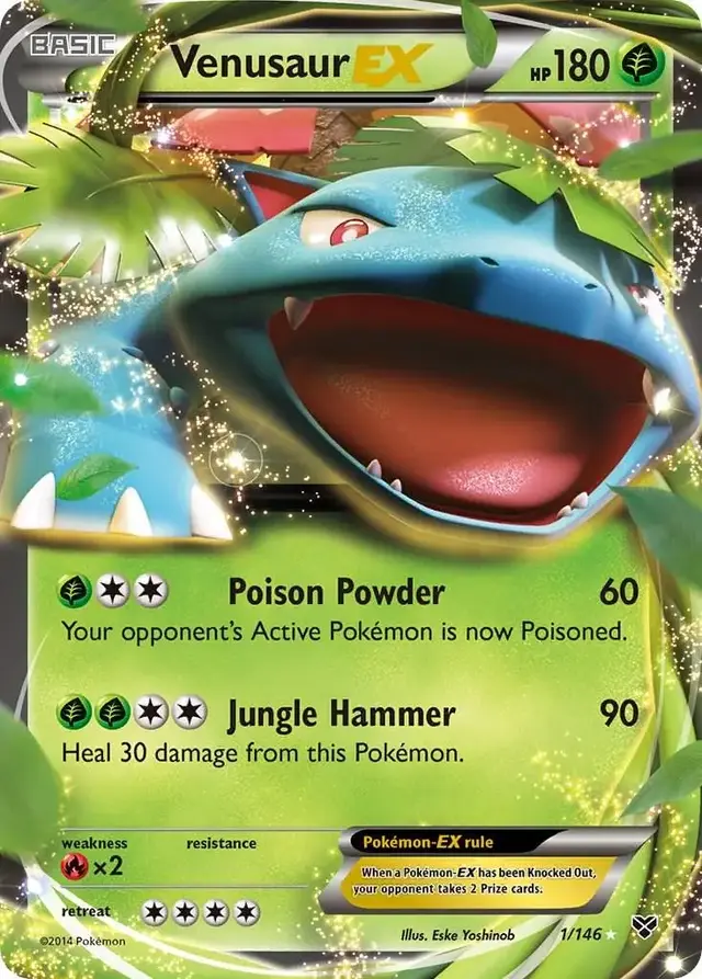 Venusaur EX - Pokemon XY #1