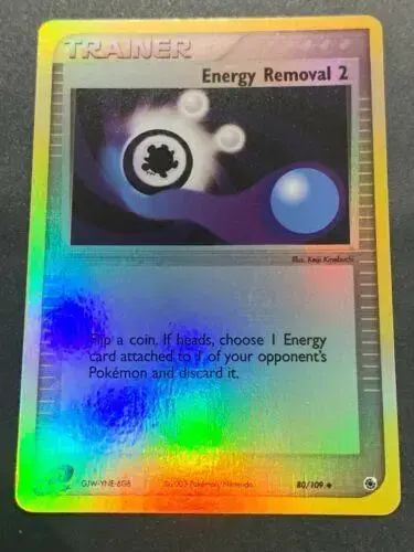 Energy Removal 2 [Reverse Holo] - Pokemon Ruby & Sapphire #80