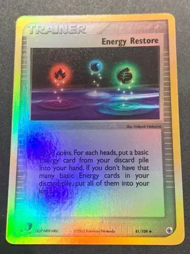 Energy Restore [Reverse Holo] - Pokemon Ruby & Sapphire #81