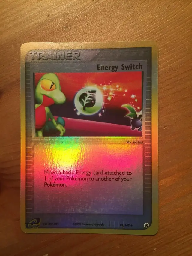 Energy Switch [Reverse Holo] - Pokemon Ruby & Sapphire #82