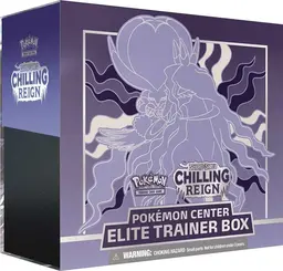 Elite Trainer Box [Shadow Rider Pokemon Center] - Pokemon Chilling Reign