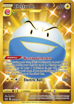 Electrode 222 - Pokemon Chilling Reign