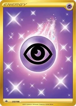 Psychic Energy 232 - Pokemon Chilling Reign