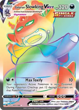 Slowking VMAX 207 - Pokemon Chilling Reign