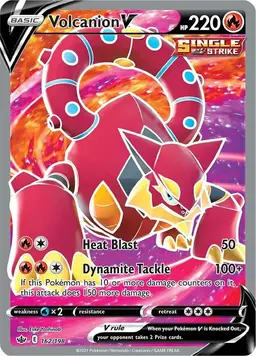 Volcanion V 162 - Pokemon Chilling Reign