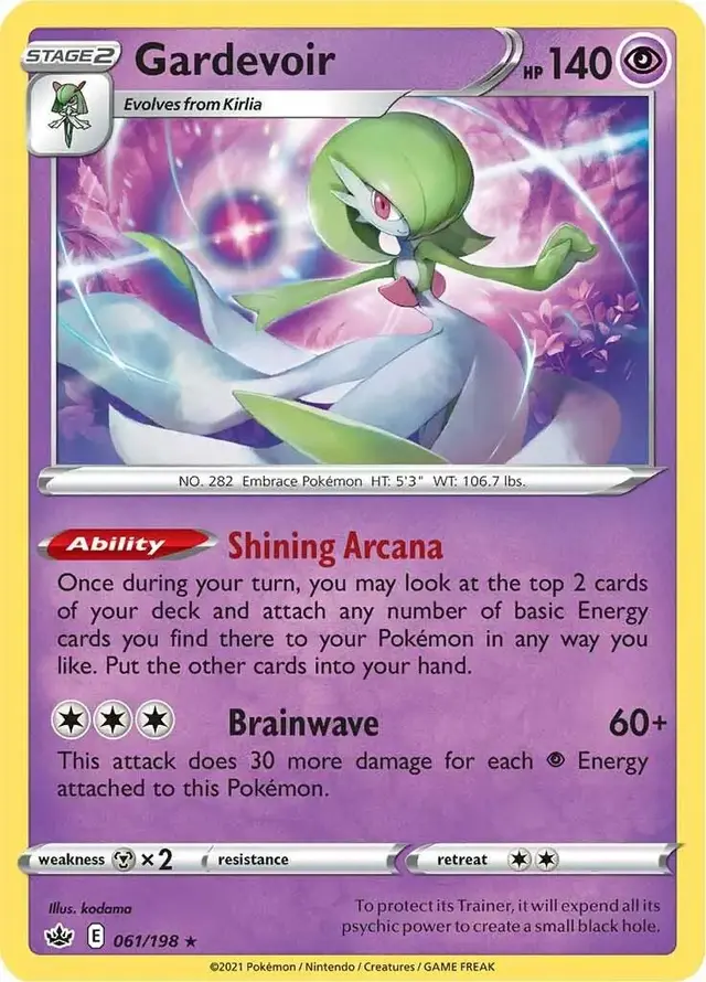 Gardevoir - Pokemon Chilling Reign #61