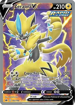 Zeraora V 165 - Pokemon Chilling Reign