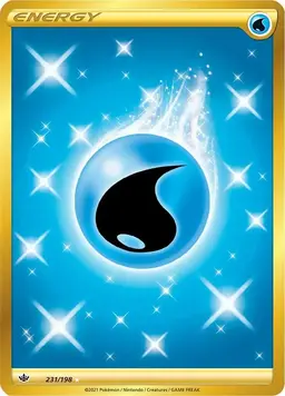 Water Energy 231 - Pokemon Chilling Reign