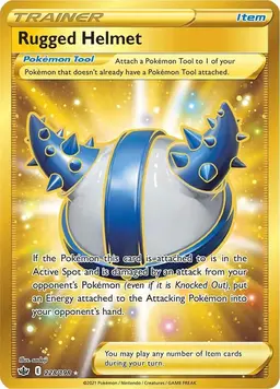 Rugged Helmet 228 - Pokemon Chilling Reign