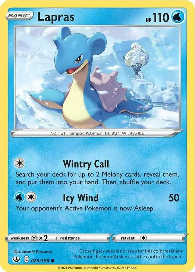 Lapras - Pokemon Chilling Reign #29