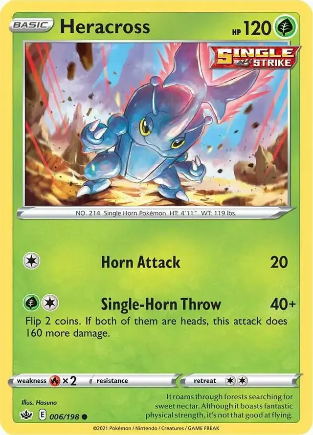 Heracross - Pokemon Chilling Reign #6