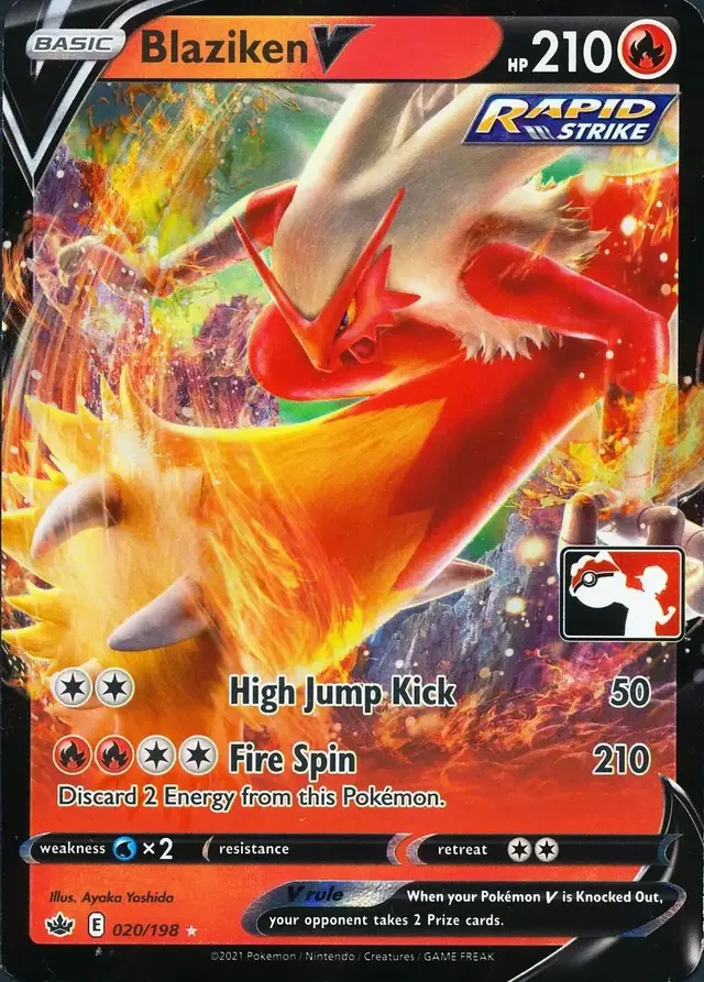 Blaziken V [Prize Pack]