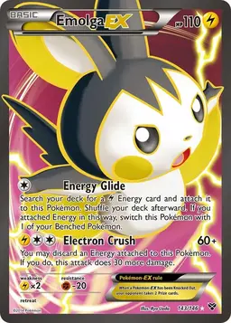 Emolga EX #143 - Pokemon XY
