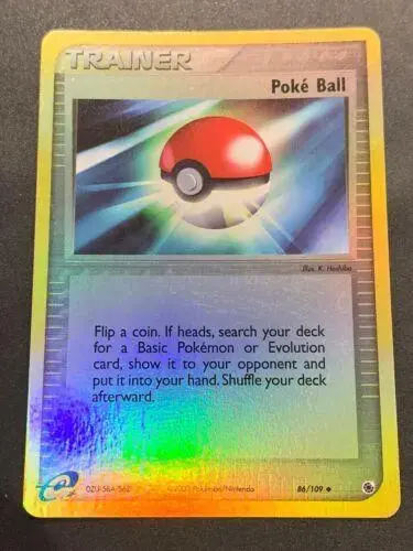 Poke Ball [Reverse Holo] - Pokemon Ruby & Sapphire #86