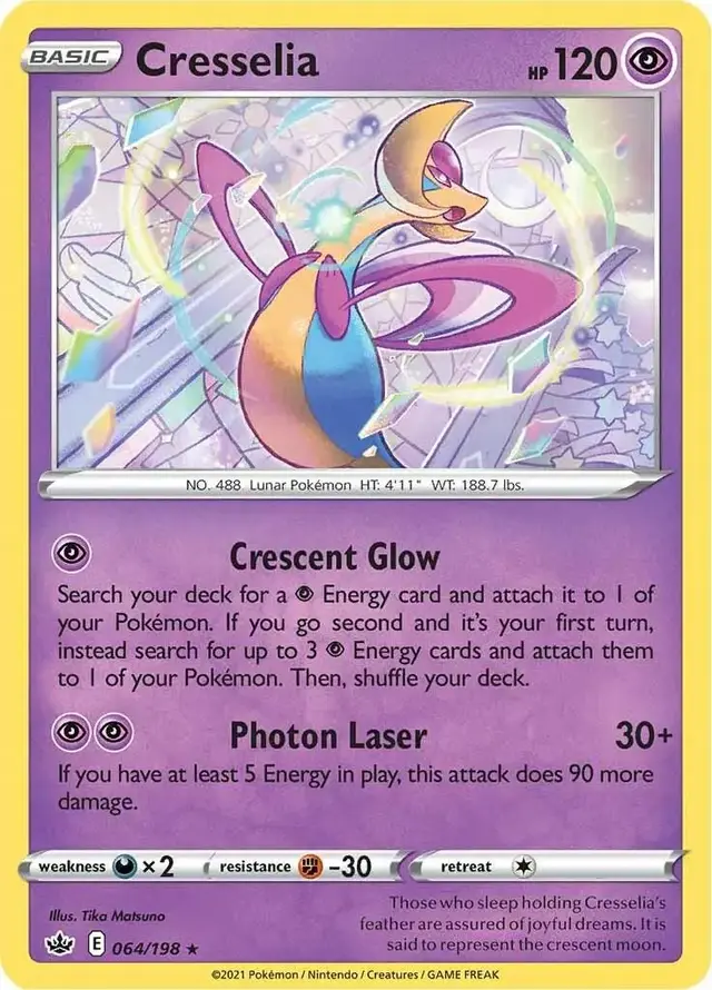 Cresselia - Pokemon Chilling Reign #64