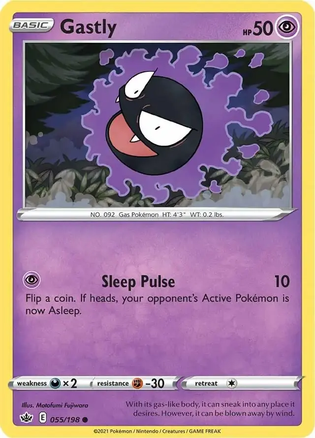 Gastly - Pokemon Chilling Reign #55