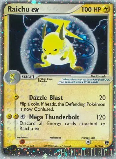 Raichu EX - Pokemon Sandstorm #98