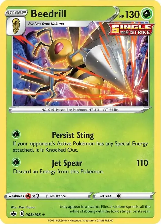 Beedrill - Pokemon Chilling Reign #3