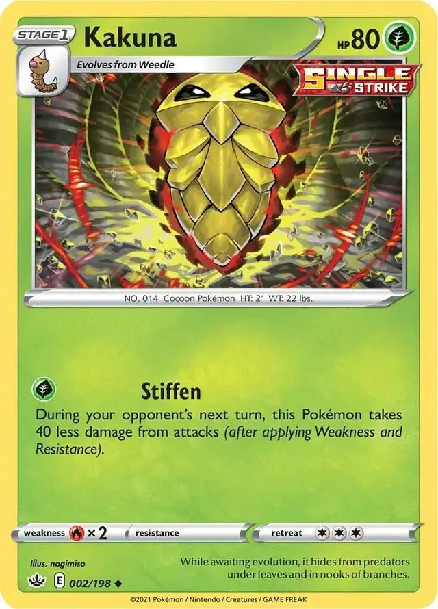 Kakuna - Pokemon Chilling Reign #2