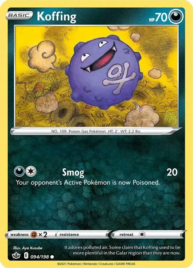 Koffing - Pokemon Chilling Reign #94
