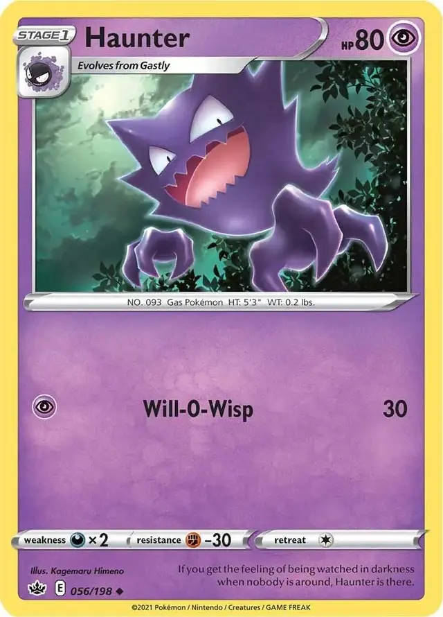Haunter - Pokemon Chilling Reign #56