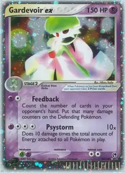 Gardevoir EX #96 - Pokemon Sandstorm