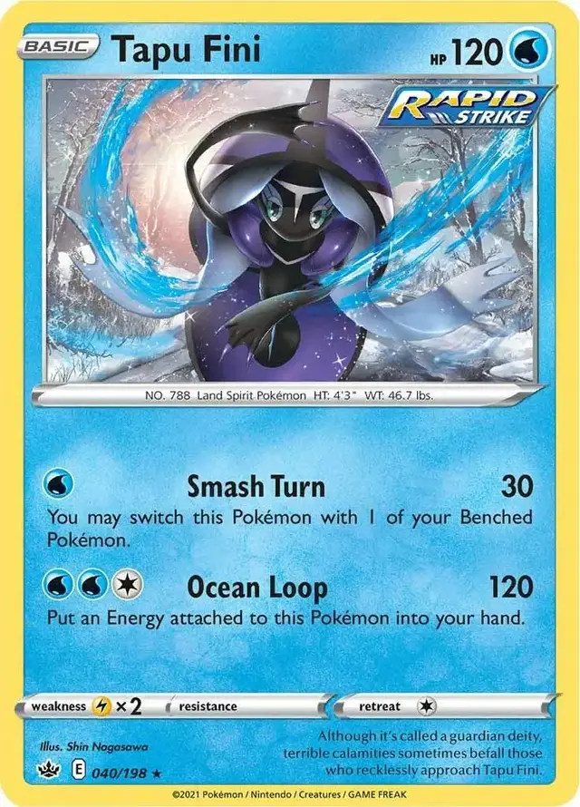 Tapu Fini - Pokemon Chilling Reign #40