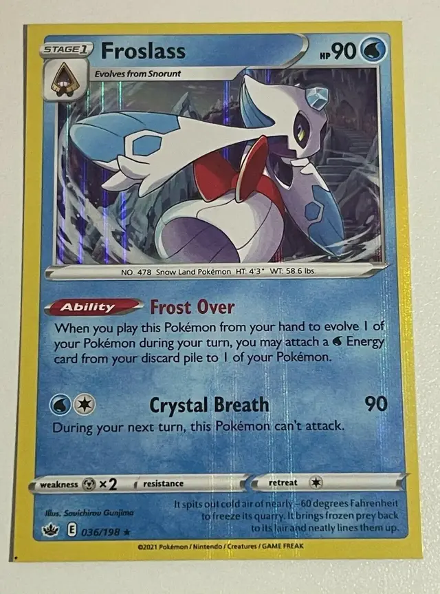 Froslass [Holo] - Pokemon Chilling Reign #36