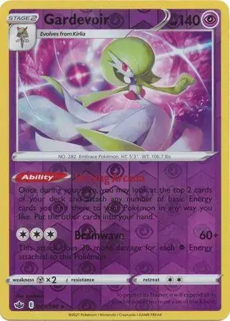 Gardevoir [Reverse Holo] - Pokemon Chilling Reign #61