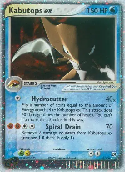 Kabutops EX - Pokemon Sandstorm #97