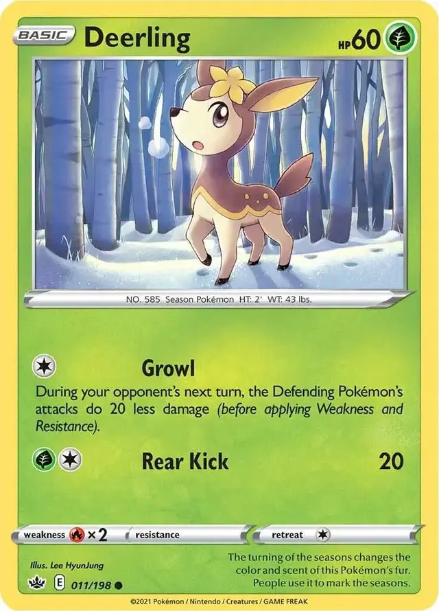 Deerling - Pokemon Chilling Reign #11