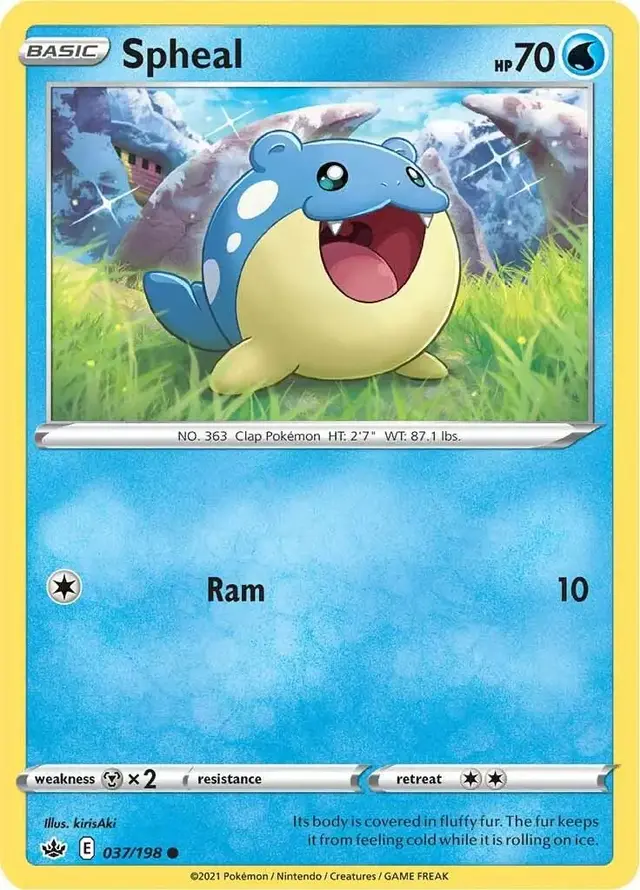Spheal - Pokemon Chilling Reign #37