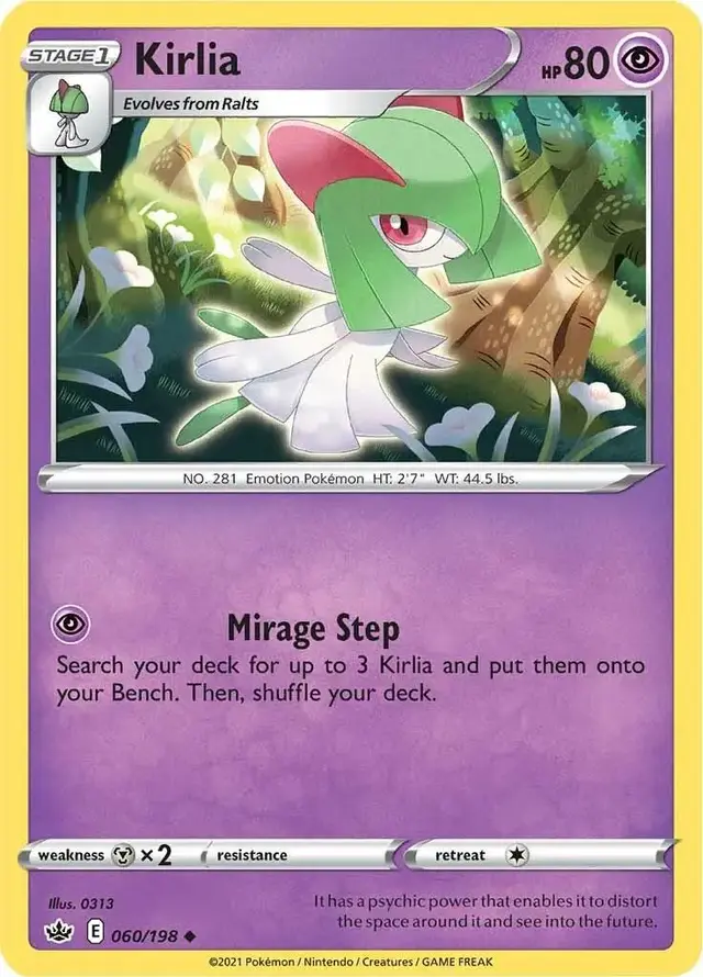 Kirlia - Pokemon Chilling Reign #60