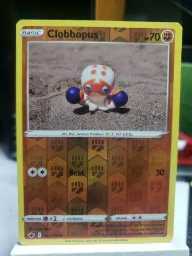 Clobbopus [Reverse Holo] - Pokemon Chilling Reign #91
