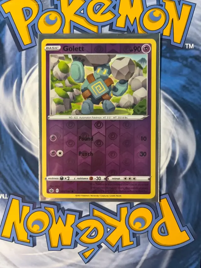 Golett [Reverse Holo] - Pokemon Chilling Reign #65
