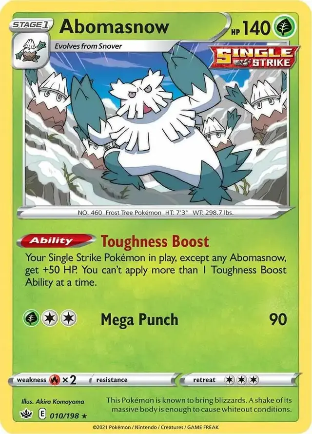 Abomasnow - Pokemon Chilling Reign #10