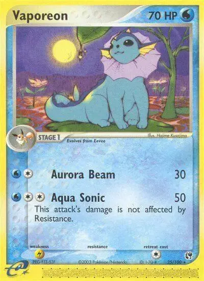 Vaporeon - Pokemon Sandstorm #25