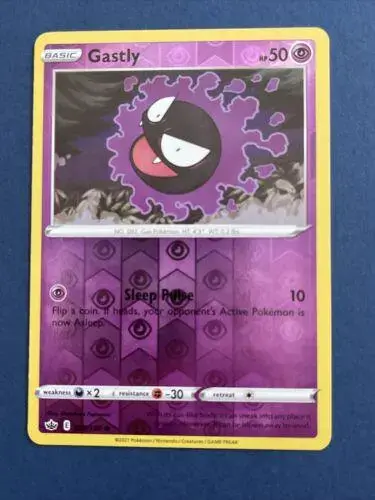 Gastly [Reverse Holo] - Pokemon Chilling Reign #55