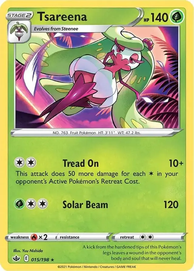 Tsareena - Pokemon Chilling Reign #15