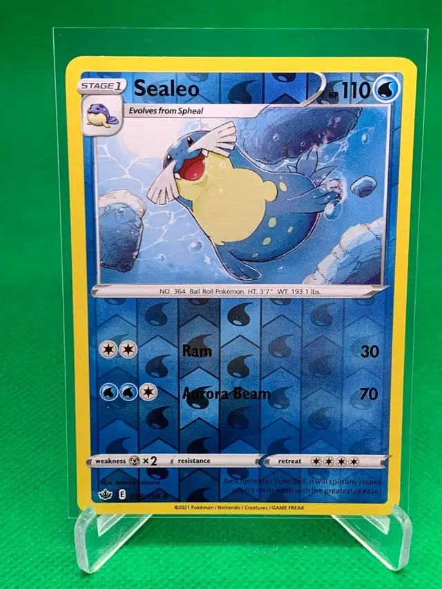 Sealeo [Reverse Holo] - Pokemon Chilling Reign #38