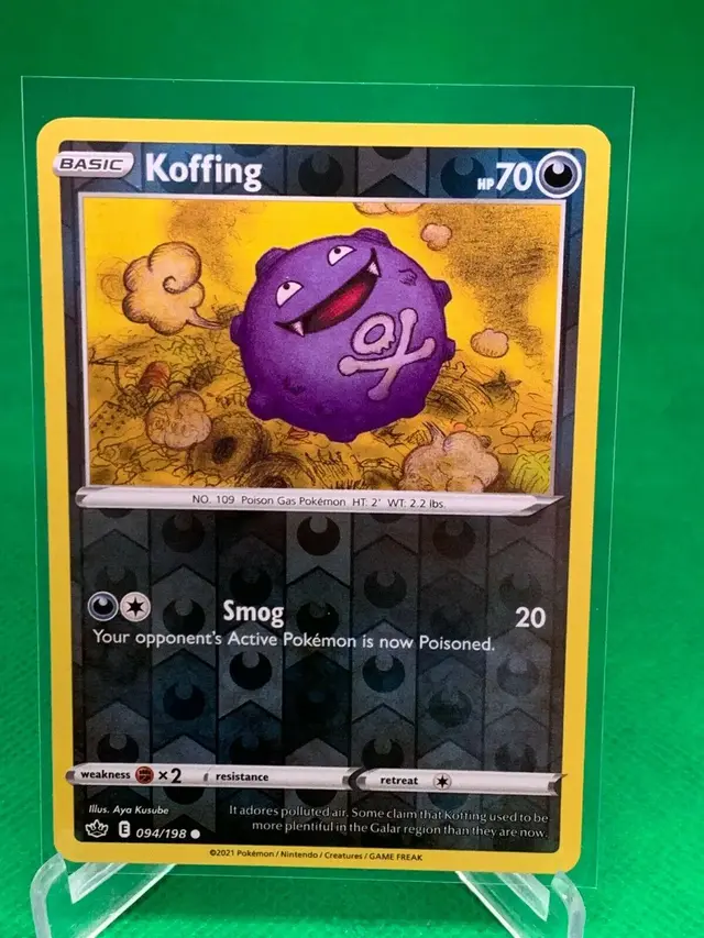Koffing [Reverse Holo] - Pokemon Chilling Reign #94