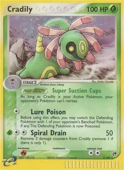 Cradily - Pokemon Sandstorm #3